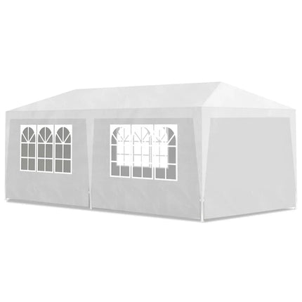 3x6 m White receiving tent garden supplies, awning, outdoor supplies, awning, parasol, thermal insulation and rain proof