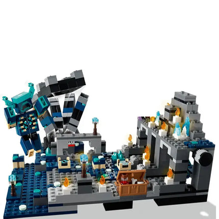 852pcs Model My World Game The Deep Dark Battle Ancient City 21246 Knight