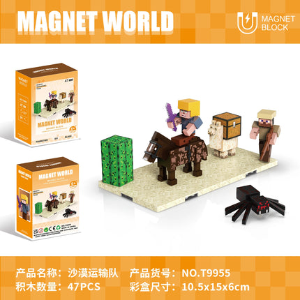 Magnetic Building Blocks with Multiple Shapes - Endless Building Possibilities for Kids to Explore