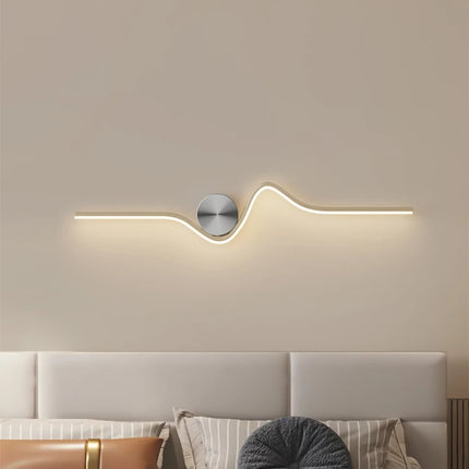 Living Room Wall Lamp Modern 2023 New Creative Aisle LED Background Wall Bedroom Bedside Lamp Home Decor Lighting Fixtures