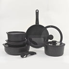 black / Over Five-piece Set