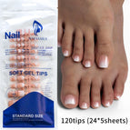 120pcs toenails
