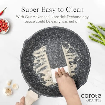 10-Inch Nonstick Deep Frying Pan