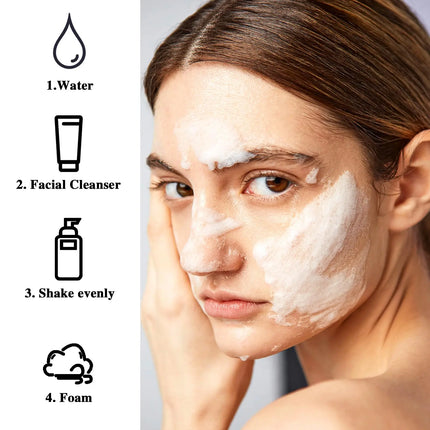 Dispenser for Hand Soap, Lash Cleanser, Shampoo (60ml) Foaming Hand Soap Refills