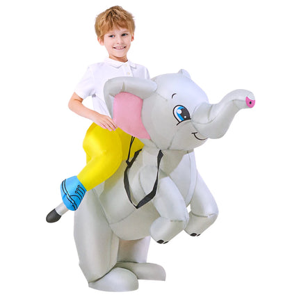 Dinosaur Inflatable Costume Anime Purim HalloweenDress Suits for Boys Girls