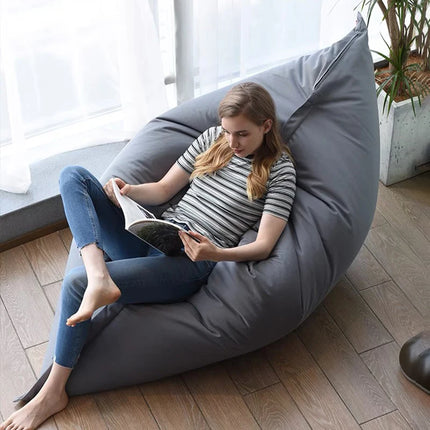 Large Bean Bag Chair Sofa Cover Lazy Seat Bag Couch Pillow Waterproof
