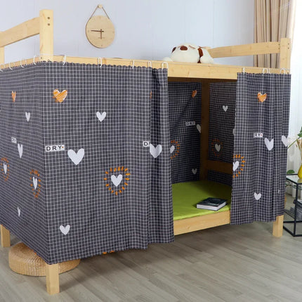 Bed Curtain Students Bunk Up and Down Canopy Bed Curtain Protect Privacy Partition Curtain Mosquito Net Home Decor
