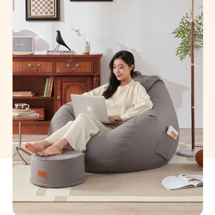 Bean Bag Seats Balcony Modern Lazy Puffs Bedroom Sofa Living Room