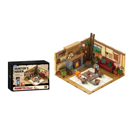 3D World Magnetic Building Blocks, Hunter + Cooking + Birthday Building Blocks Children's Toy Gift