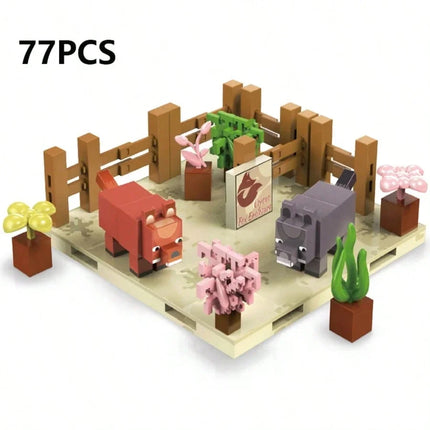 My 3D World Magnetic Building Blocks, Zoo Series Children's DIY Magnetic