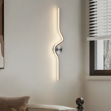 Living Room Wall Lamp Modern 2023 New Creative Aisle LED Background Wall Bedroom Bedside Lamp Home Decor Lighting Fixtures