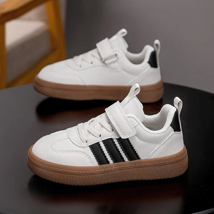Children Casual Sneakers New Black Soft Bottom Girls Boys German Training Shoes