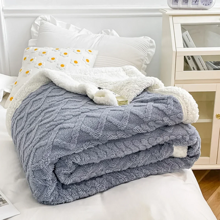 Blanket Children Adults Warm Winter Blankets And Throws Thick Wool Fleece