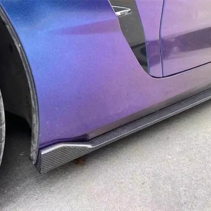 For BMW Z4 G29 2019 2020 2021 2022 2023 2024 Real Forged Carbon Fiber Side Skirts Aprons Extension Lip Body Kits