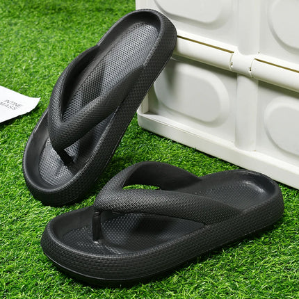 MAEDEF 2024 Flip Flops Men and Women Summer Anti-skid Outdoor Casual Light Beach Sandals Thick Platform House Bathroom Slippers