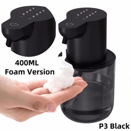 Automatic Soap Dispenser Foam USB Charging Touchless Smart Display Infrared Sensor