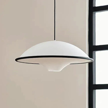 Denmark Black Side White Acrylic Pendant Lamp For Dining Room  Island Suspension Chandelier Hanging Light