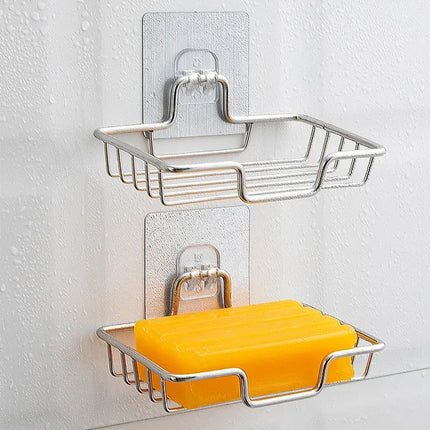 Wall Mounted Soap Rack Wall Mounted Soap Holder Stainless Steel Self Adhesive Soap Rack Wall Mounted