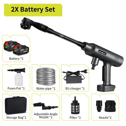 Brushless High Pressure Car Washer Gun 2 Gears  Garden Cleaning Irrigation Tool For Makita Battery Pin