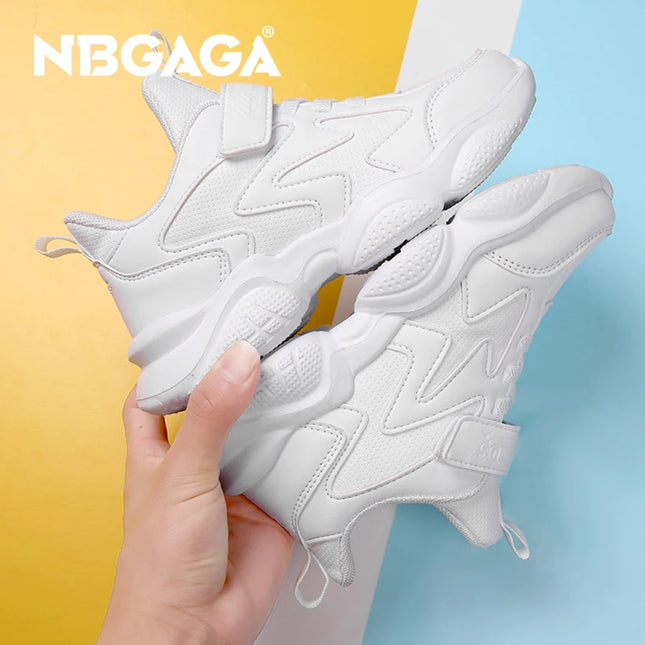 Girls Shoes Autumn Boys White Shoe Casual Running kids Anti-Slip Soft