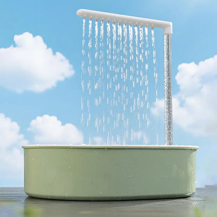 Parrot Bath Anti-Splash Bird Shower Quiet USB Powered Pump Automatic Bird Shower for Cockatiels Conures Parakeets Lovebirds