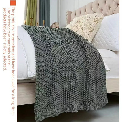 Fashionable Fringed Knitted Blanket, Office Air Conditioner