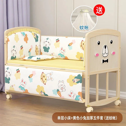 Child Bunk Bed Beds Twin Baby Rocking Chairs Handrail Baby Crib Children Bassinets Newborn Cama Infantil Things Comforters