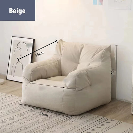 Bean Bag Sofa Double Seat Reclinable Soft Comfortable Sofa Balcony Bedroom