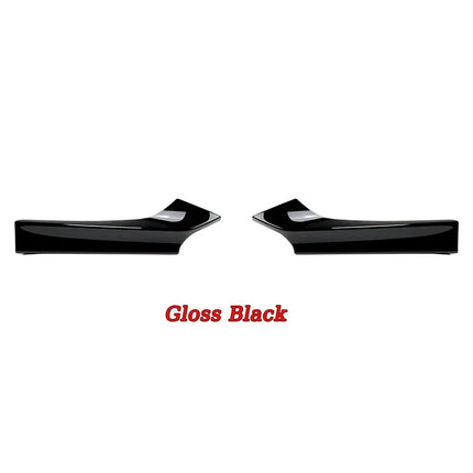 Front Bumper Lip Splitter for BMW 2 Series F22 F23 M235i M240i 220i 228i 230i M-Sport 2014-2021 Car Canard Spoiler Body Kits