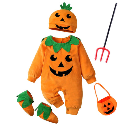 Baby Girls Boys Halloween Costume Sets Long Sleeve Cosplay jumpsuit