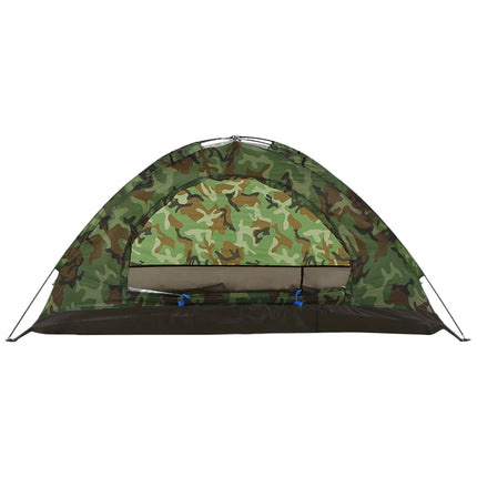 Camping Tent for 1 Person Single Layer Outdoor Portable Camouflage Travel Beach Tent