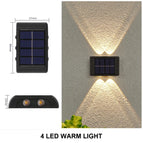 4LED-WARM / 2PCS / CHINA