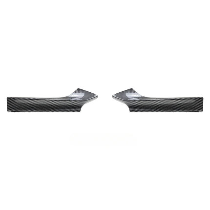 For BMW 2 Series F22 F23 M235i M240i 220i 228i 230i M Sport 2014-2022 MP Style Front Bumper Side Lip Cover Air Vent Spoiler Trim