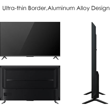 43 Inch Smart TV 4K Ultra HD Flat Screen LED TV Big Screen WiFi Inteligentes Television