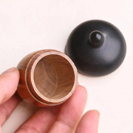 Acorn Ornament Wooden Aromatherapy Container DIY Key Chain Pendant Accessories Car Decoration Pendant