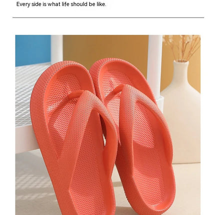 Flip Flop Men Women Platform Flip Flop 2024 Summer Bathroom Slippers Outdoor Beach Shoes Light Sandals Slides Women Shoes