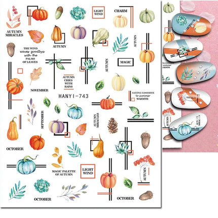 3d Nail Art Decals Elegant White RoyalBlue Roses Flowers