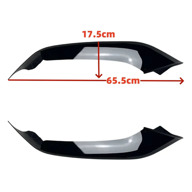 1Pair Front Bumper Lip Splitter For BMW 5 Series G30 G31 G38 520i 525i 530i 540i M Sport 2017-2020 Spoiler Diffuser Cover
