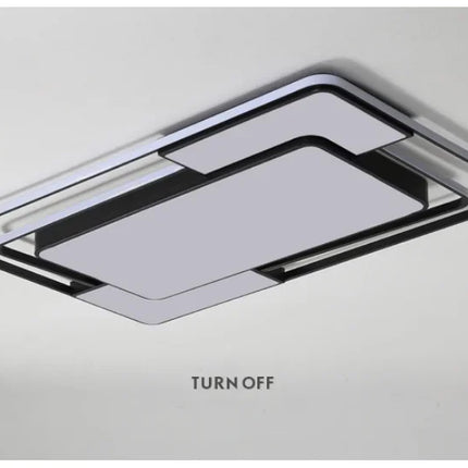 Modern LED Ceiling Lamp for Living Room Lustre Dining Bedroom Study Ceiling Light Nordic Square Ceiling Chandelier Light Fixture