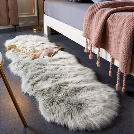 Solid Color Simple Fashion Bedside Rugscomfortable And Soft Bedroom Carpet Living Room Blanket