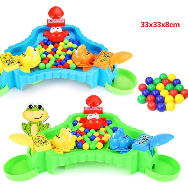 Greedy Frog Eating Bean Toy Frog Snatching Bean Children's Interactive Puzzle Toy