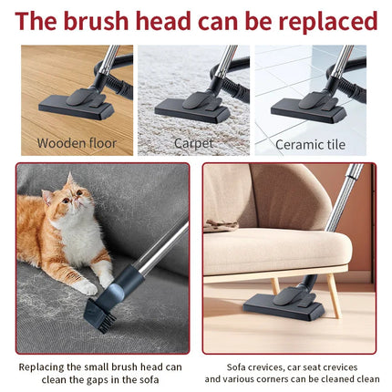 Vacuum Cleaner Vacuum multi-cyclonic Filtration cored Vacuum Hard Floors Carpets FET Hair