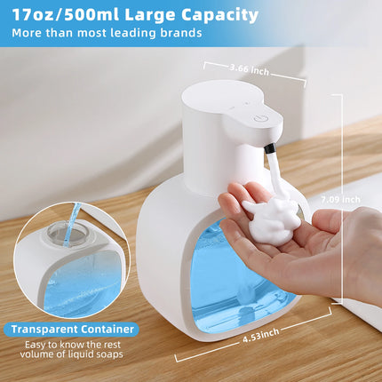 New Wall Mounted Automatic Soap Dispenser Foam Smart Hand Washing