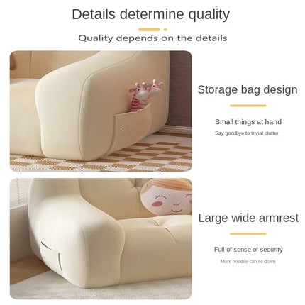 Children’s Sofa Reading Book Corner Chair Lazy Bean Bag Stool for Kindergartens