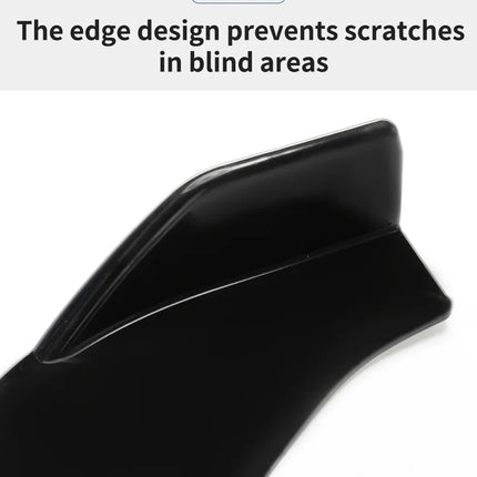 5PCS Adjustable ABS Front Universal Bumper Separator Body Kit Duck Lip Splitter For Volkswagen For BMW For Audi For Honda