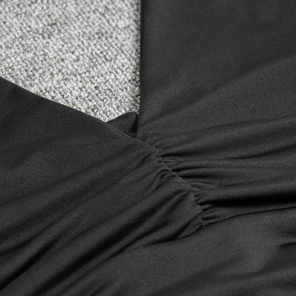 Sexy Deep V Evening Party Sleeveless Backlss Dress 2024 Summer Short White Halter  Dresses Women Tight Club Mini Dress Clubwear