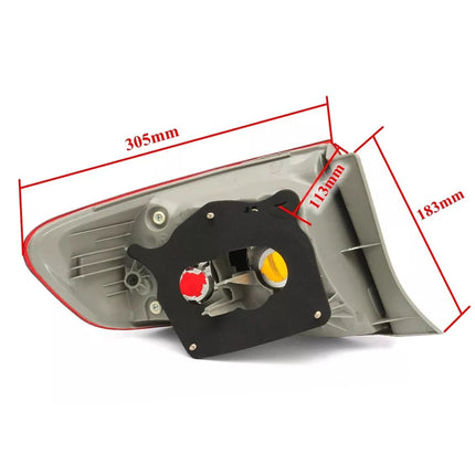 Left/Right Side Red Tail Lamp FOR TOYOTA COROLLA 2008 2009 2010 Rear Tail Light Brake Lamp with Wire Harne