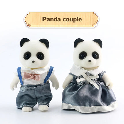 Toys Set DIY Forest Family Kids Girls Pretend Play Furniture Toys Gift for Christmas Birthday