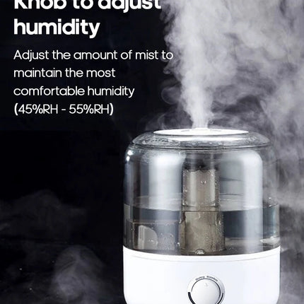 KINSCOTER 3L Air Humidifier Professional Large Capacity Home Humidifier Plant Mist Aroma Diffuser with Remote Control Timer