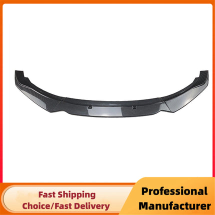 For BMW F20 F21 1-Series 116i 118i 120i 2011-2019 Car Front Bumper Spoiler Lip 3Pcs PP Bumper Canard Lip Splitter